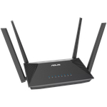 Wi-Fi Asus 802.11ax (Wi-Fi 6), 3000 Mbps, 802.1X, WAN, 4xGigabit LAN, 1xDMZ