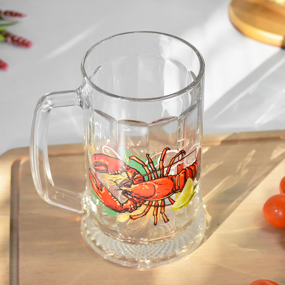 Кружка пивная 500мл "Ладья" Деликатес