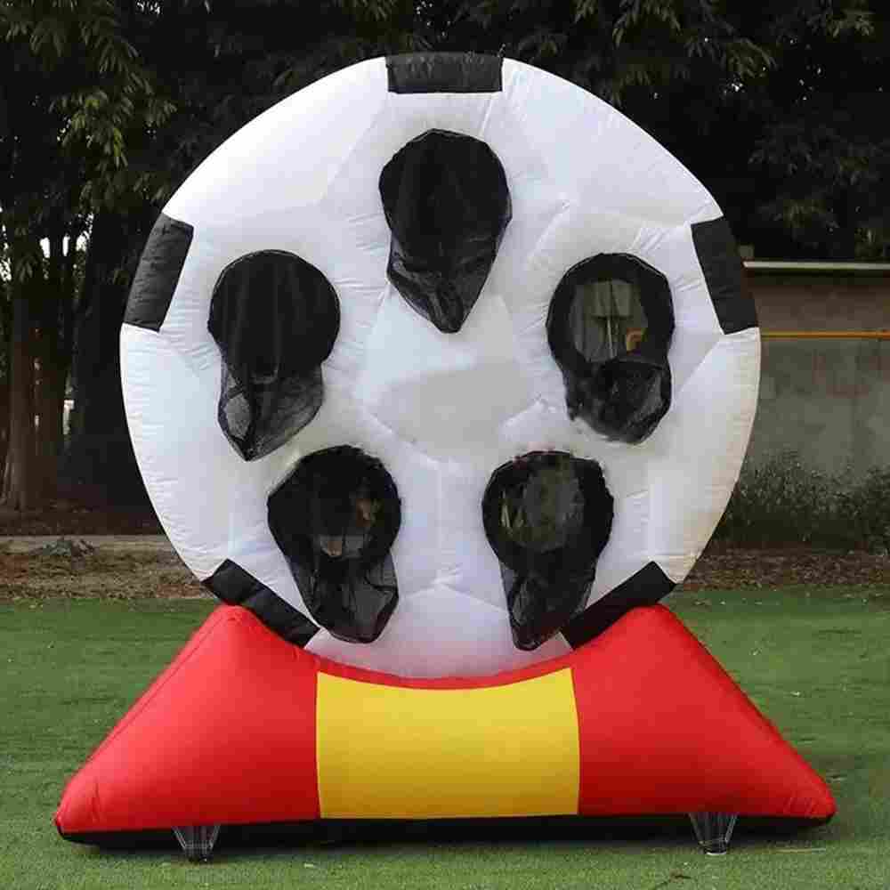 Надувной герметичный футбольный дартс «Гол» диаметр 2 м, размер 2×0,9×2 м