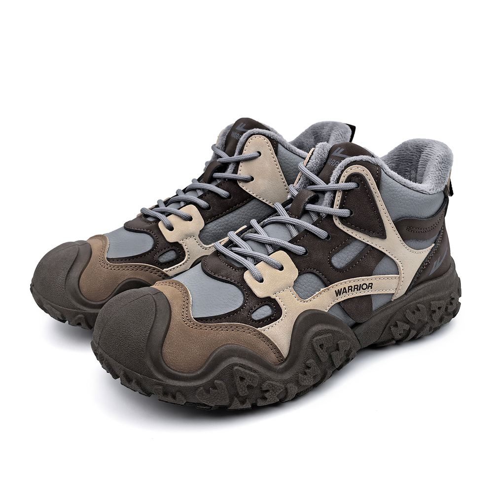 Warrior Everyday Commute, Maillard Style, Winter Thickened And Fleece Lined Thin Cotton