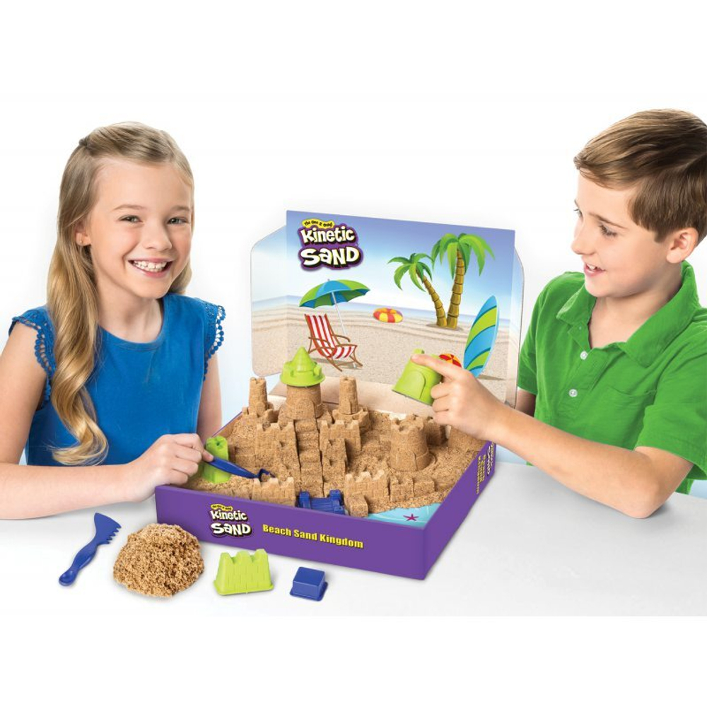 Kinetic Sand - Пляжный замок из кинетического песка 1,4 кг 20102809