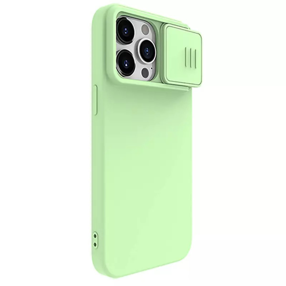 Накладка Nillkin CamShield Silky Silicone Case для iPhone 15 Pro Max