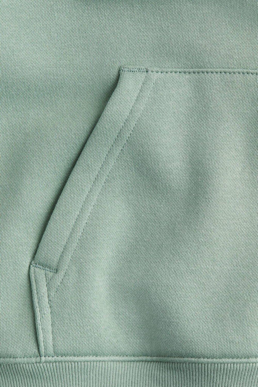 H&M Толстовка с капюшоном, мятно-зеленый