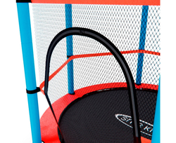 Батут детский DFC SMRKIDS 55" с сеткой, RED