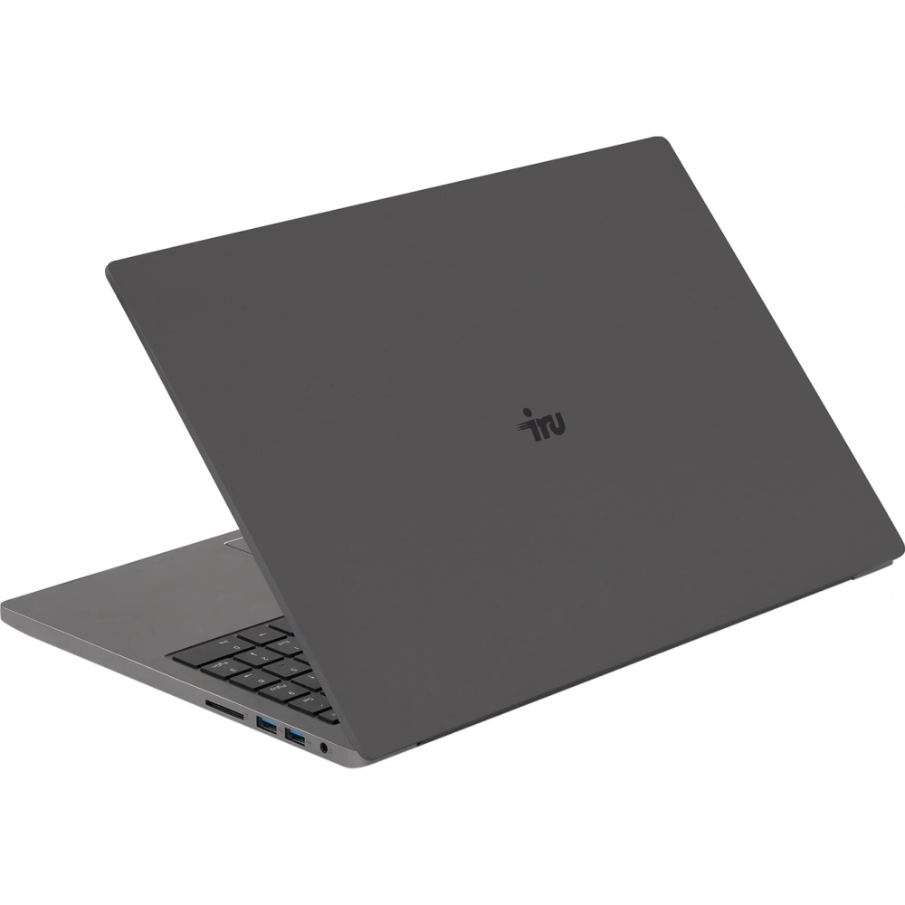 Ноутбук IRU Strato 16ALMR Core i7 12650H 32Gb SSD512Gb Intel UHD Graphics 16" IPS FHD (1920x1200) Windows 11 Pro grey WiFi BT Cam 5400mAh (2164683)