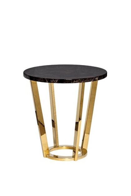 Стол журнальный Garda Decor Dark Emperador