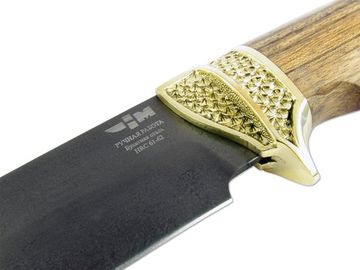 Нож ЛЕСНИК (7983)б ручной работы Ножемир булатная сталь