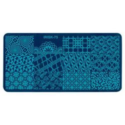 Трафарет для стемпинга металлический 75