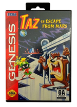 Картридж Taz in Escape from Mars (Sega Genesis)