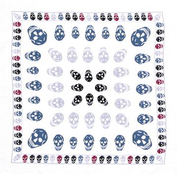 Бандана Черепа белая (027)