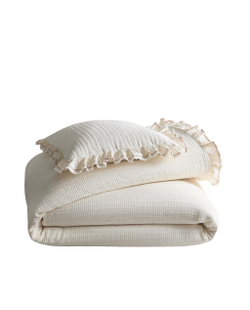 Zara Home покрывало детское из хлопка, оранжевый