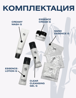Пробный набор для базового ухода за кожей Spa Treatment Trial Set G