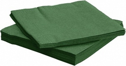Салфетки Bouquet Elegance Зеленый 33*33 см 25 шт.