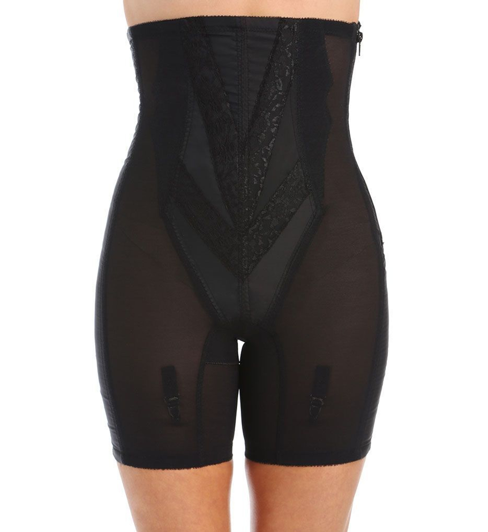 Корсетные панталоны с завышенной талией очень сильной степени коррекции (Размер: 14X) (Цвет: черный)