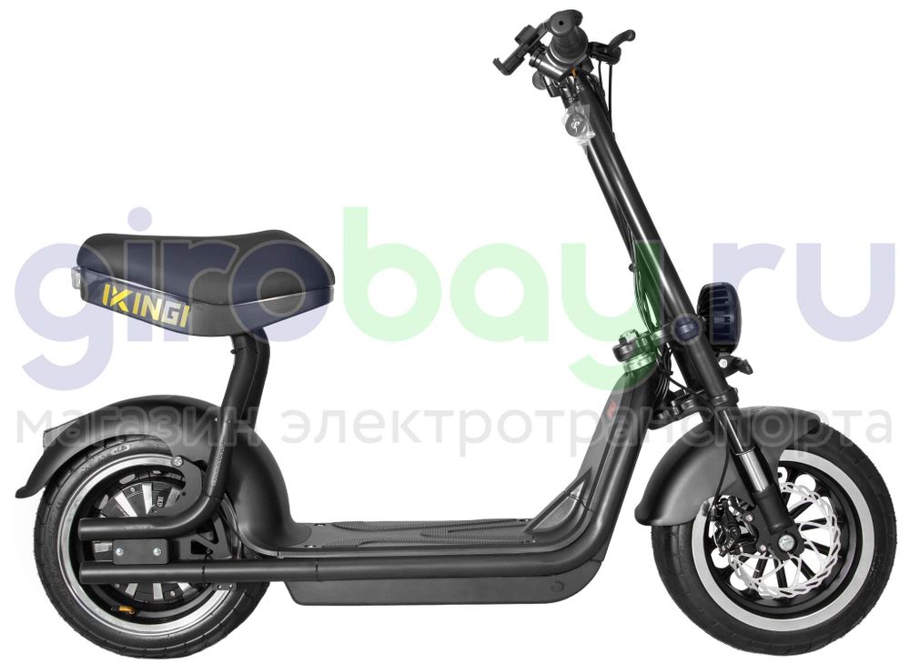 Электроскутер IKINGI X2 PRO (48V/21Ah) - Черный фото №8