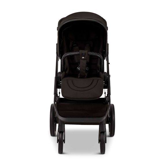 Детская коляска Moon Piu 2 в 1 Black (633) 2024