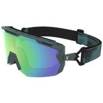 HILX Samurai / Matt Solid Seaweed Green / Green Polarized Lens + Clear Lens