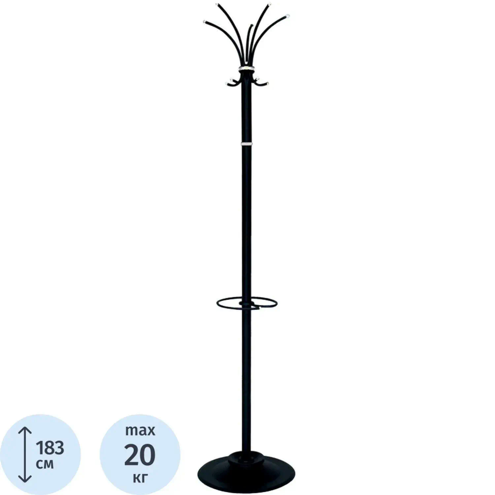Вешалка TI_напольная Класс-ТМ3 черная