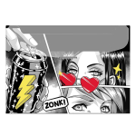 Папка для документов А4 пластиковая "Герои аниме комикс" (Феникс+)