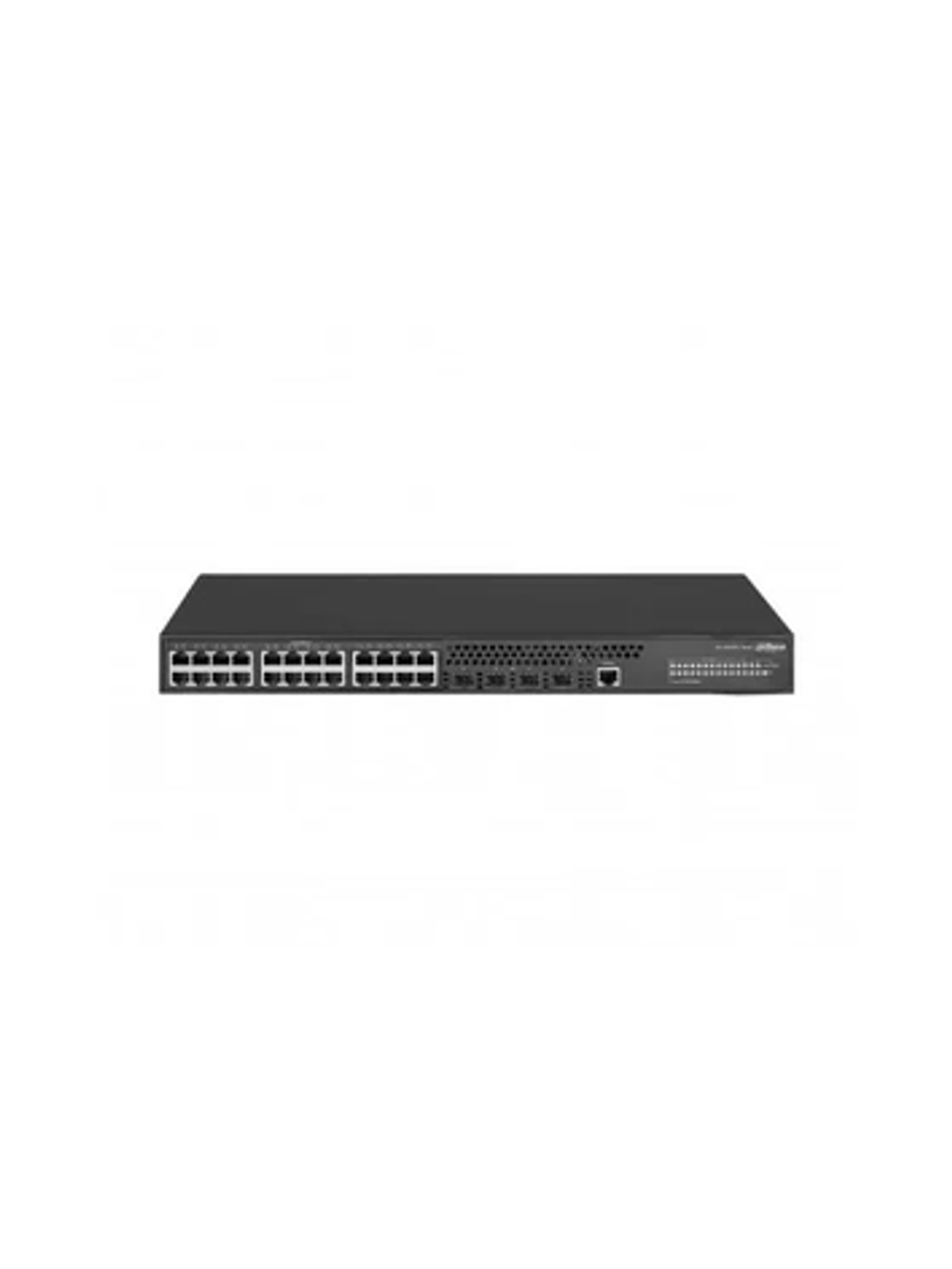 DH-AS4300-24GT4GF 28-портовый управляемый коммутатор, уровень L2+, Порты: 24 RJ45 10/100/1000Мбит/с, 4 SFP+ 1000Мбит/с(uplink)
