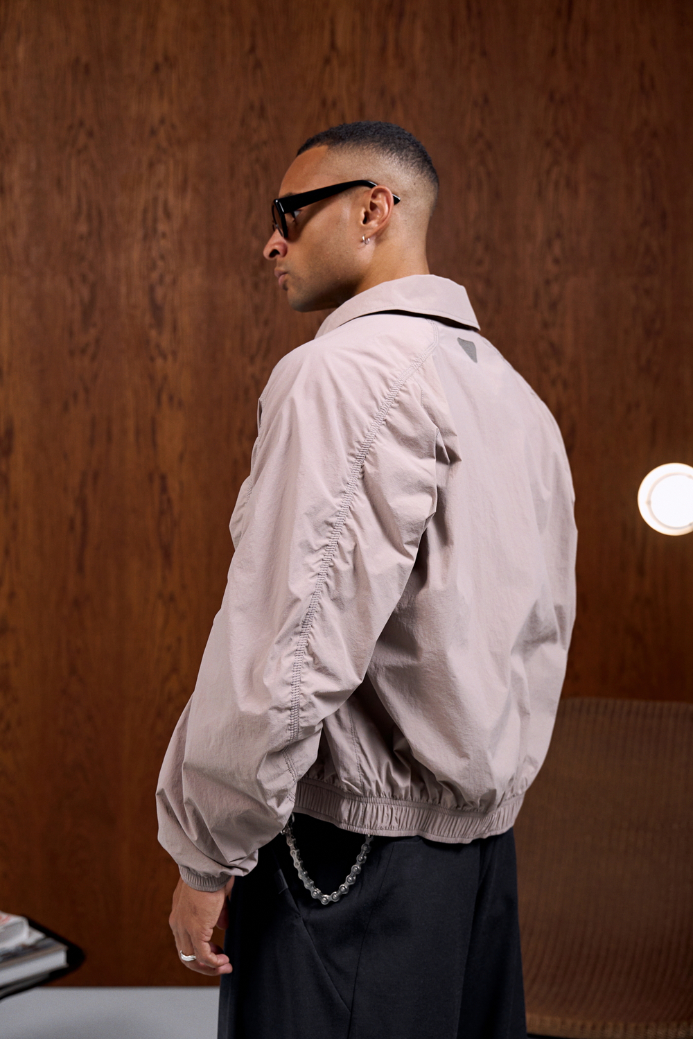 Куртка Nothomme Blue Monte Bent Knife Sleeve Workwear Turn-down Collar Jacket "Ebony Powder"