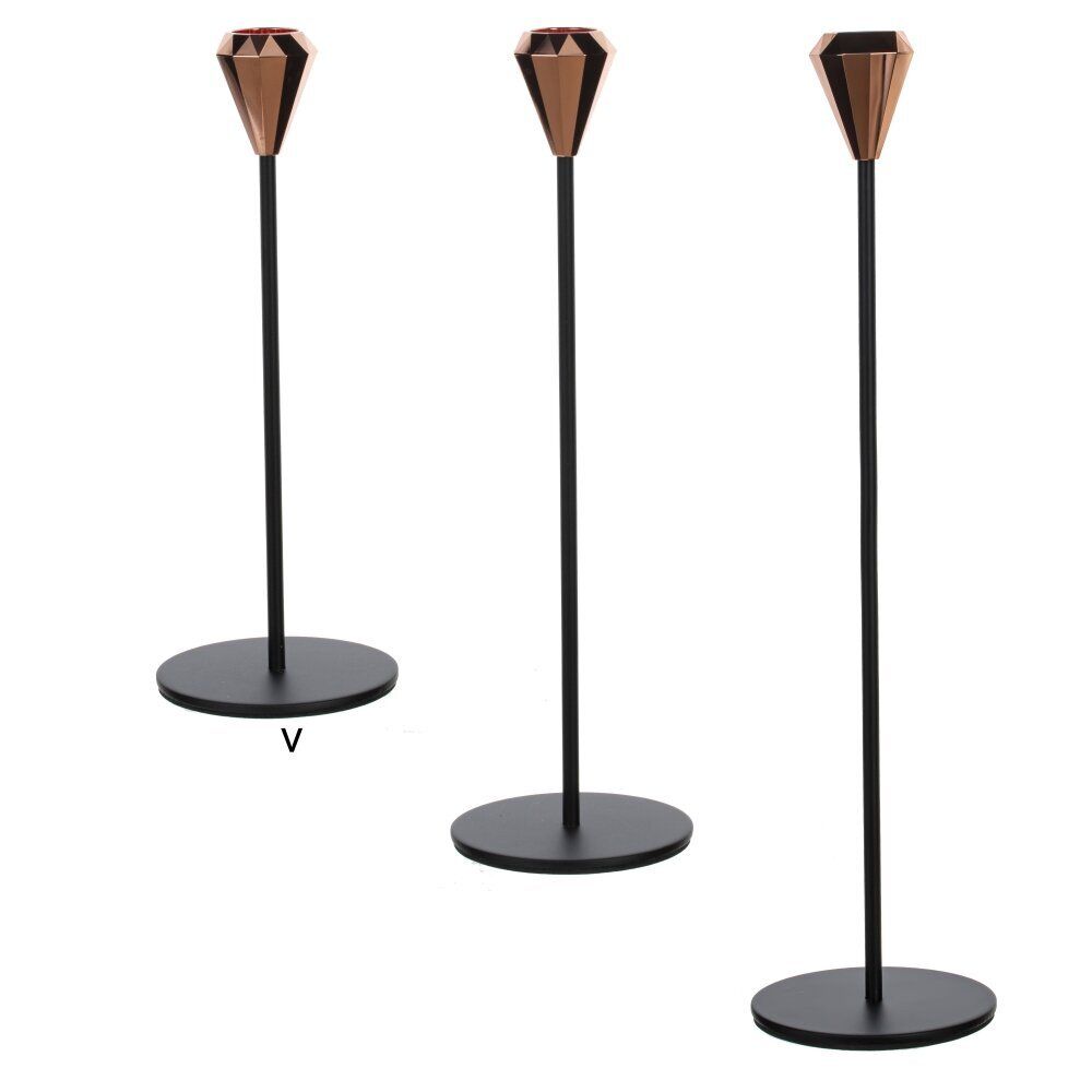 GAEM Подсвечник, L8 W8 H22 см