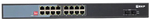 Коммутатор промышленный неуправляемый EKF TSX-U-2GX/SFP-16GTP-R