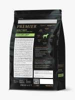 Сухой корм для взрослых собак Premier Dog Adult Maxi крупных пород с чувствительным пищеварением ягненок с индейкой 3кг