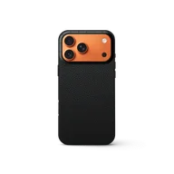 Чехол для iPhone 17 - Зернистая кожа - чёрный
