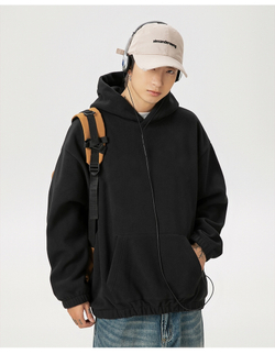 Худи STUFF "Basic" Fleece Черный