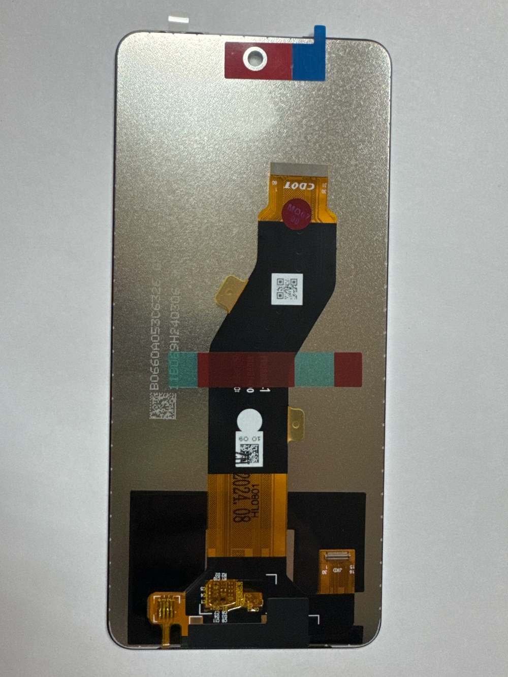 Дисплей для Tecno Spark 20 (KJ5) в сборе с тачскрином Черный - OR