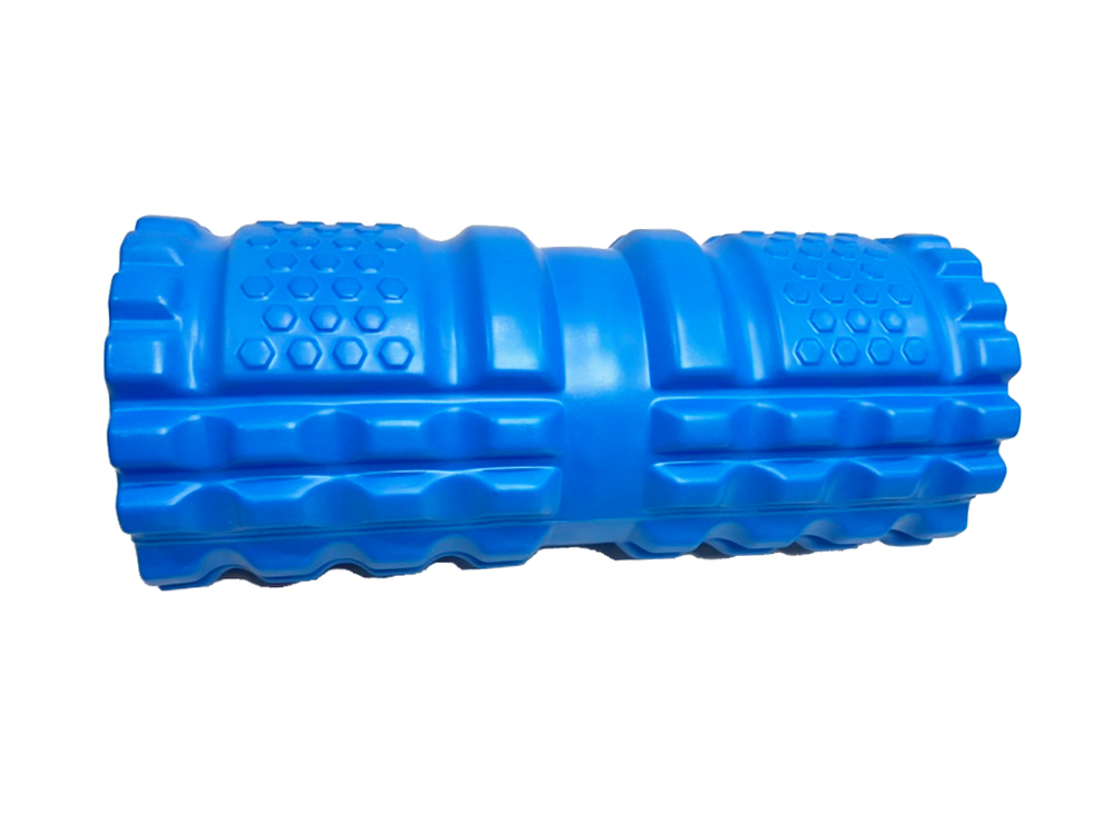 Ролик массажный для йоги Coneli Yoga Athens 33x14 см синий