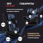 Автокресло Nuovita Maczione NiS3-1 Blu/Синий