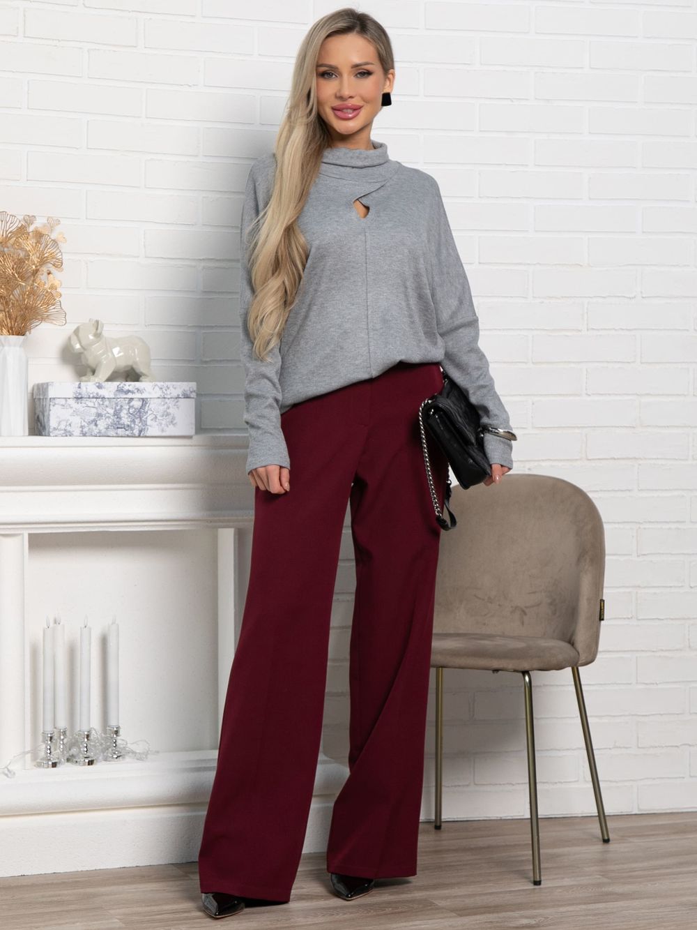 Джемпер Тринити (серый) Б15159-1М LT Collection