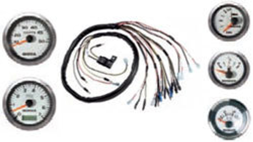 Комплект приборов HONDA хром