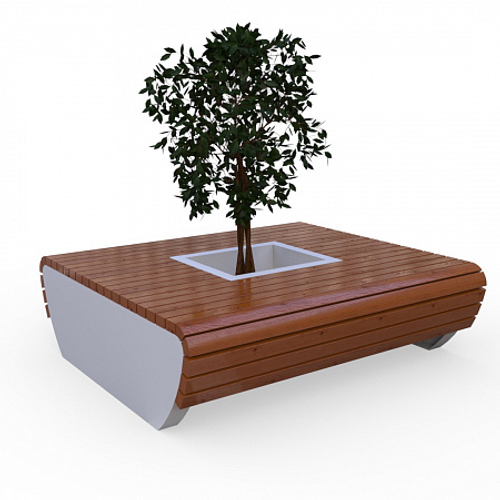 Лавка с вазоном Nesso