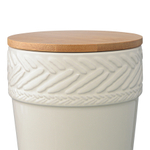 Банка для хранения country mill, D12 см, светло-бежевая