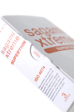 Презервативы Sagami Xtreme 004 ультратонкие латекс 3 шт.