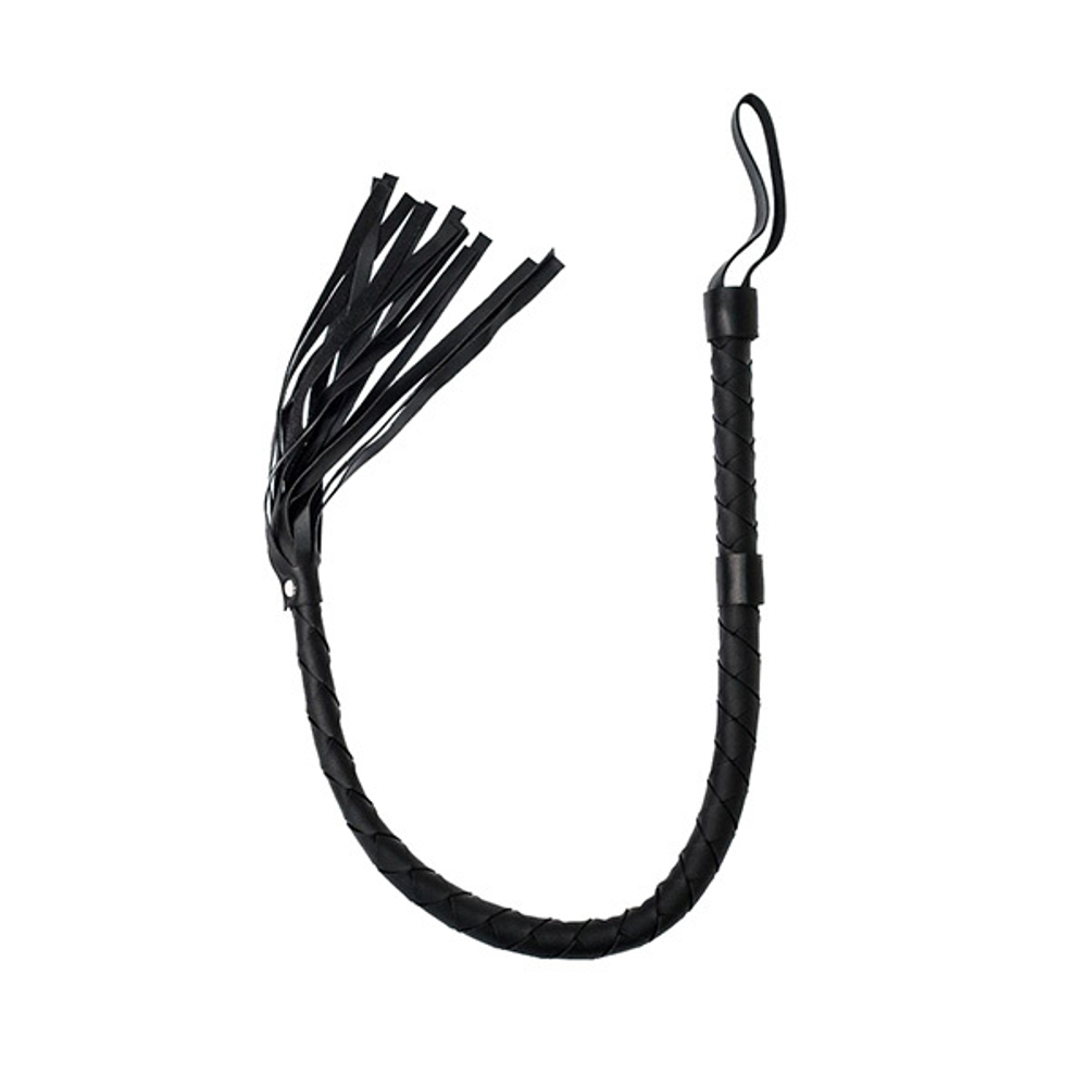 Черный кнут 85см Lola Games Party Hard Royal 1124-01lola