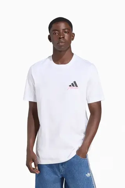 Футболка adidas Messi Icon Graphic Tee - белый