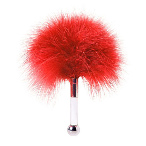 Красная пуховая щекоталка 13см ToyFa Theatre 700027