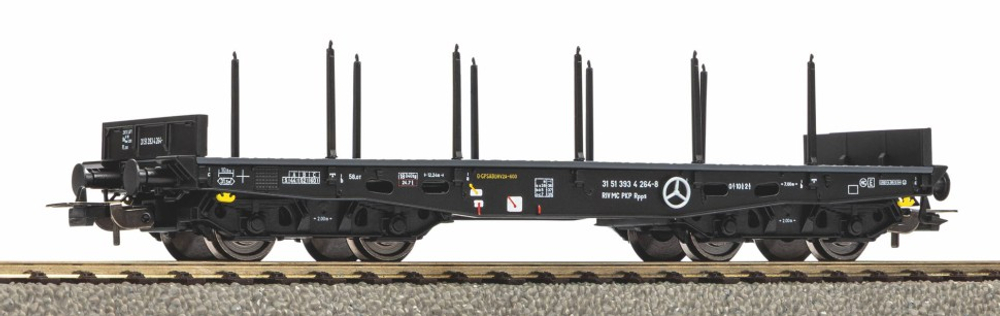 Грузовая платформа с боковыми стойками 401Ze PKP, эпоха V