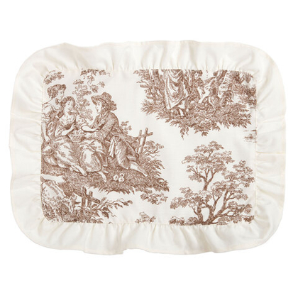 Плейсмат с рюшей