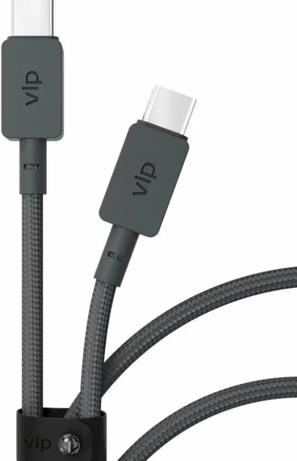 Кабель VLP USB TypeC (M) черный
