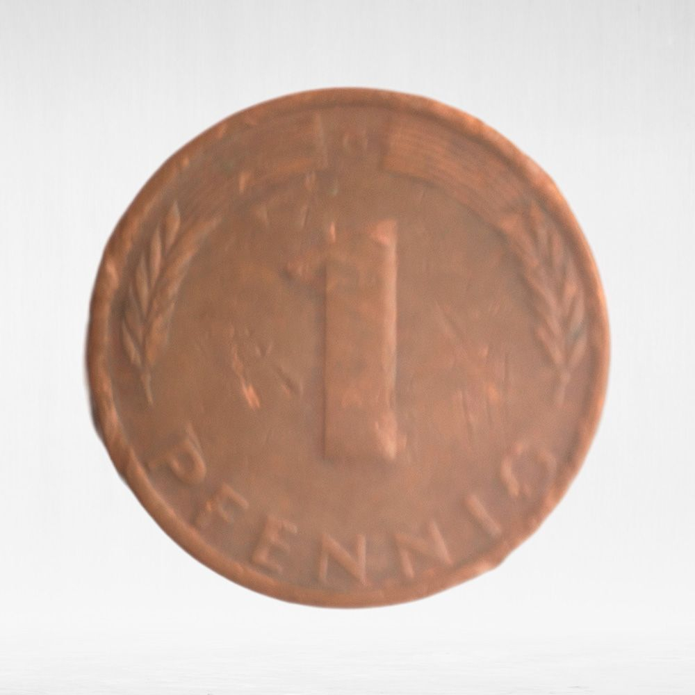 Germany, 1 Pfennig, 1973, (Karlsruhe Mint - "G"), VF