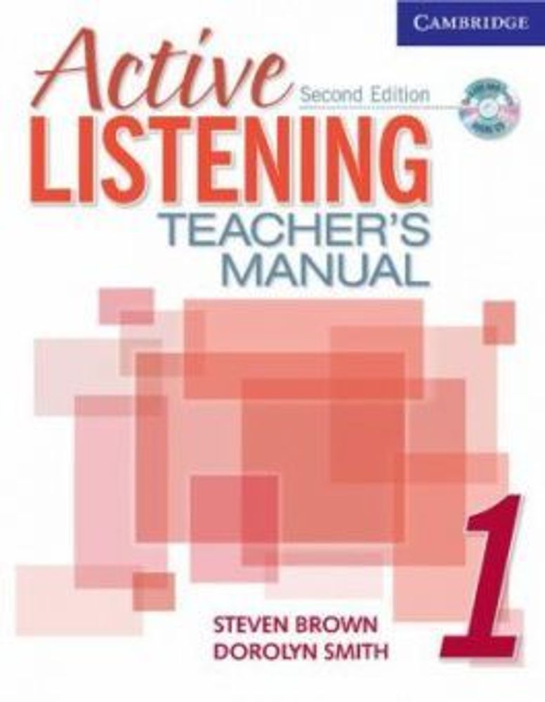 Active Listening 2nd Edition Level 1 Teacher&#39;s Manual with Audio CD