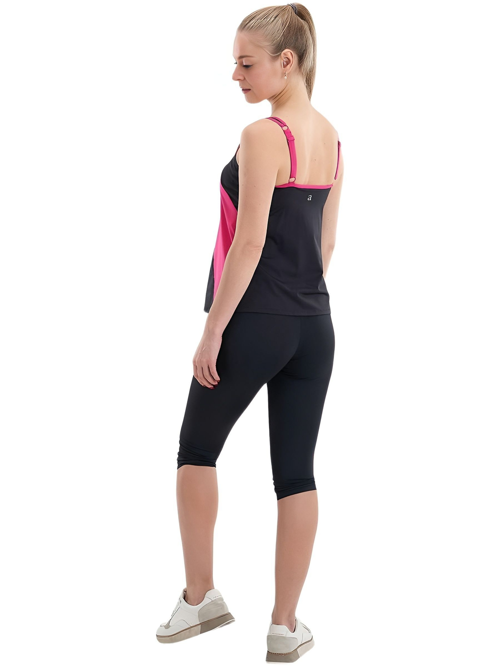 Топ бюстгальтер спортивный для фиксации экзопротезов после мастэктомии, р. S Amoena