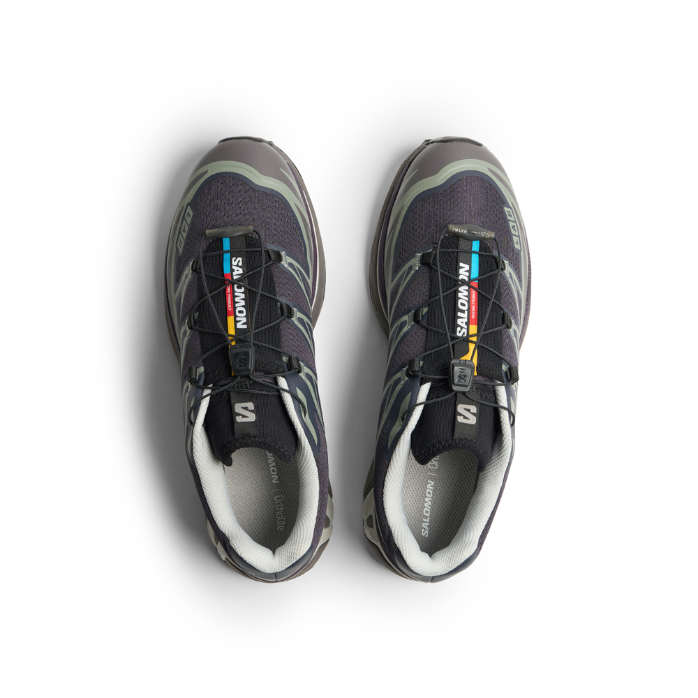 Кроссовки Salomon XT-6 "Nine Iron Plum"