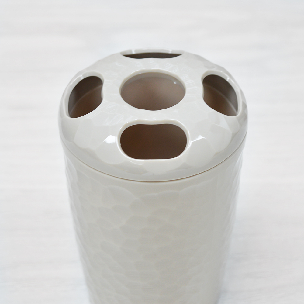 Стакан для зубных щеток "Tule" 350мл (бежевый)