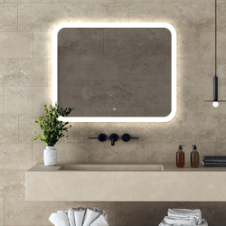 Зеркало Abber See 100 AG6109SL-1.0 с подсветкой с сенсорным выключателем и диммером